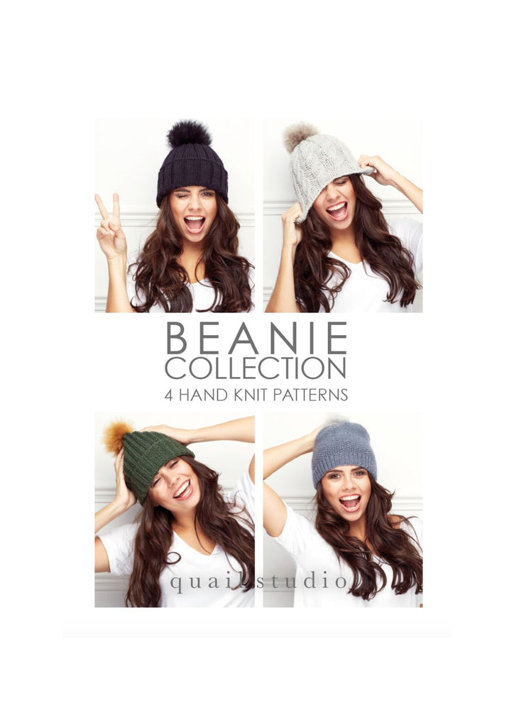 Beanie Collection Four Projects by Quail Studio